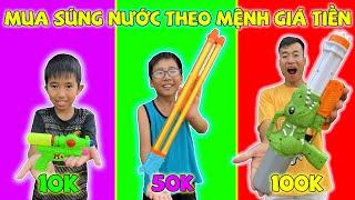 ACC - Mua S.ú.n.g Nước Theo Mệnh Gía Tiền 10K, 50K Và 100k.