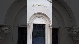 Hutchinson vault that held the remains of General John A Logan for two years. #dc #cemetery