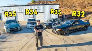 Full Tour of My JDM GTR Collection!