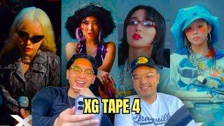 XG Tape #4 (HARVEY, MAYA, COCONA, JURIN) + Trampoline AMERICAN REACTION!