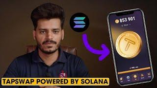 TapSwap New Incentive Backed by Solana Network|Solana Incentive Airdrop|#airdrop  #cryptocurrency