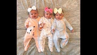 A day in the life with triplets: Vlog