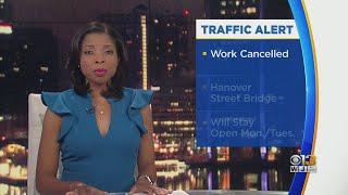 Hanover Street Bridge Closure Scheduled For Monday Canceled