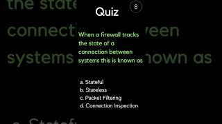 Cyber Securtiy Quiz #12