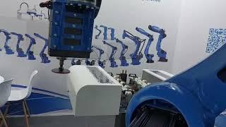 Стенд промышленных роботов CRP ROBOT на выставке Металлообработка 2024 в Екатеринбурге - CROBOTP