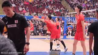 Japan Men's Team warmup - VNL 2023 [Men's Week 3, Pasay, PH Leg]