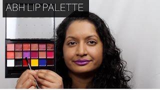 Anastasia Beverly Hills Lip Palette Review & Swatches