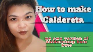 How to cook Caldereta l TEAM KLMNJ