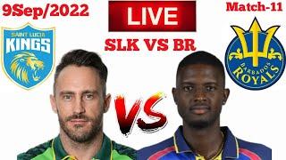 CPL 2022: Saint Lucia Kings vs Barbados Royals Live | SLK vs BR Live | CPL 2022 Live