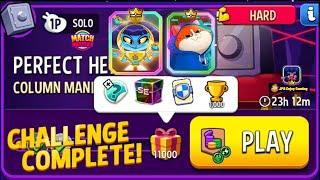 HARD Perfect Heist Column+Mania Gimme Green Solo Challenge 11000 Score/Match Masters/Play 2 Boosters