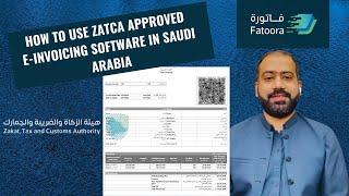 Billing Software for business in Saudi Arabia | E invoicing | QR code wala Fatoora kaise banaye