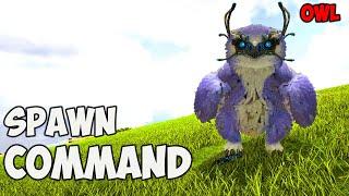 Snow Owl ARK Spawn COMMAND | How To Summon SNOW OWL Ark CODE 2023