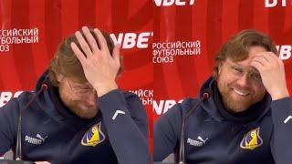 Валерий КАРПИН: «Идите тренируйте, что Вы здесь сидите»| Динамо-Ростов весёлая пресс конференция