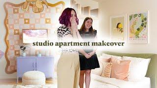 423 Sq Ft Studio Apartment Makeover