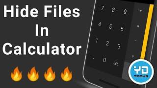 How to hide Secret files in Calculator | Hide videos | Hide photos | smart hide calculator 