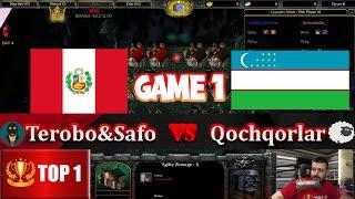 DOTA TOP 1 - Terobo&Safo vs Qochqorlar (GAME 1) Group D