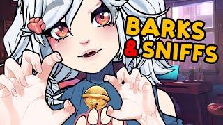 ASMR | Wolf Girl Sniffs and Barks At You For 30 Minutes | Unpredictable Sounds