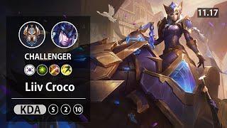 롤 챌린저 정글 세주아니 크로코 " Liiv Croco " // LOL JUG Sejuani KR Challenger | Patch 11.17