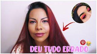 Reproduzindo Maquiagem Do Pinterest |Talita Souza