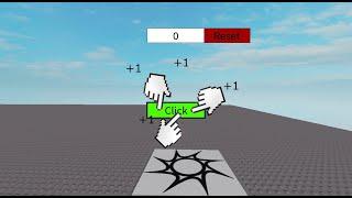 How to make a click counter GUI | Roblox Stuido (RESET-ABLE)