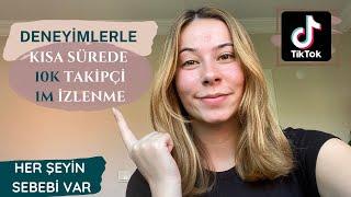 KISA SÜREDE TİKTOK'TA TAKİPÇİ KAZANIN| MİLYON İZLENME ALAN VİDEOM| TİKTOK'TA NASIL KEŞFETE DÜŞÜLÜR