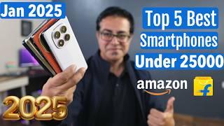 Top 5 Best Phone Under 25000 in Jan 2025 I Best Mobile Under 20000 to 25000 Budget