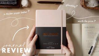Bullet Journal Edition 2 Notebook Review // pen test, comparisons + how I liked using it as my bujo