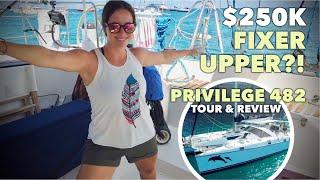 Privilege 482 CATAMARAN REVIEW - TOO MUCH Boat? TOO MUCH Work? | SailAway Catamaran Tours