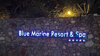 Crete, Greece 1 July 2021 Blue marine resort & spa