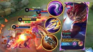 MARTIS BEST GUIDE TO AGAINST ENEMY ( TRY THIS ) TOP 1 GLOBAL MARTIS ~ MLBB