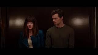 Lift kissing scene - Fifty shades of grey.