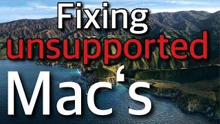 Fixing WiFi, Sound, USB, Sleep on unsupported Mac's with macOS Big Sur or Monterey (macOS 11 or 12)