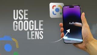 How to Use Google Lens on iPhone (tutorial)