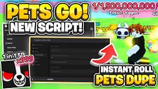 PET RNG Pets GO Script HACK Pastebin 2024 Auto Farm + INF UPGRADE | Instant ROLL + PETS / GEMS DUPE