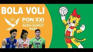 LIVE  JABAR (ADA FARHAN,HENDRA,BOY) VS JATENG || NONTON BARENG SINI FINAL BOLA VOLI PUTRA PON 2024‼