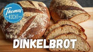 Leckeres Dinkelbrot mit Kochstück backen