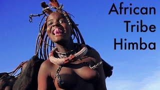 Young girls dance. African Tribe Himba. Namibia