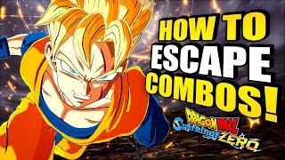 How To Escape Any Combo (Dodging And Defending) - Dragon Ball Sparking Zero