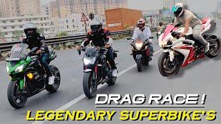 Legendary Superbike Yamaha R1 , Hayabusa , Z900 , Ninja 1000sx , ZX6R , Z800| Highway Sunday ride