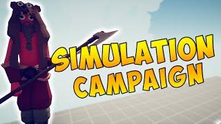Simulation Campaign - Walkthrough ALL LEVELS ► Totally Accurate Battle Simulator (TABS)