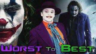 Worst to Best: Live-Action Jokers