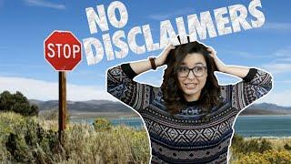No Disclaimers Book Tag
