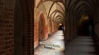 Visiting the world’s LARGEST Castle! Malbork Castle, Poland #castle #travel #travelvlog #poland