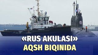 AQSHgacha 180 km: Rossiya atom suvosti kemasi Karib dengizida