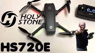 Holy Stone HS720E GPS Drone with 4K EIS Unbox Setup and Flight