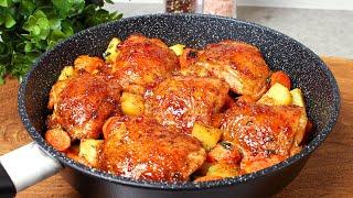 I've never eaten chicken thighs like this! Easy and quick recipe!