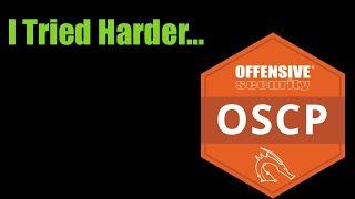 My Journey Through The OSCP | I Tried Harder...