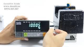 Hiệu chuẩn không tải cho đầu cân AD-4401A - Guide Calibration without weight indicator AD-4401A