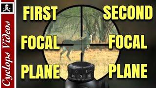 Rifle Scopes Explained First focal plane vs. Second focal plane FFP Vs. SFP