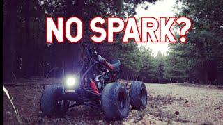 HOW TO: fix a quad/atv/pitbike that has no spark